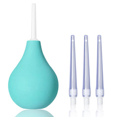 TopQuaFocus bulbo de enema de silicona, capacidad de 224 ml para uso cómodo en casa.