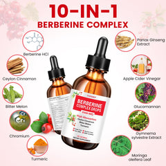 TOPSHEP bottle highlights cinnamon-berberine ingredients blend