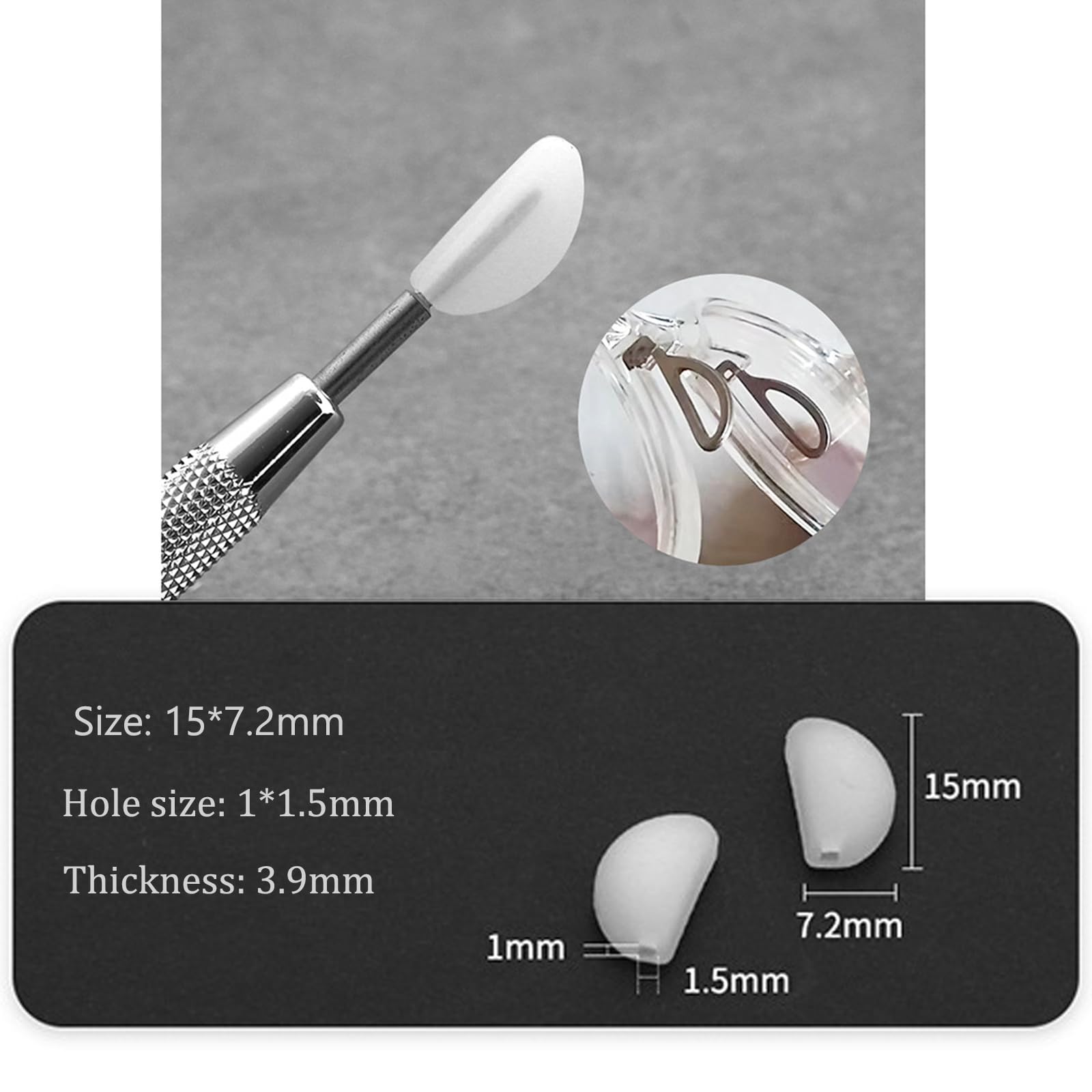 TORWOL air cushion nose pad adds a soft buffer for comfort.