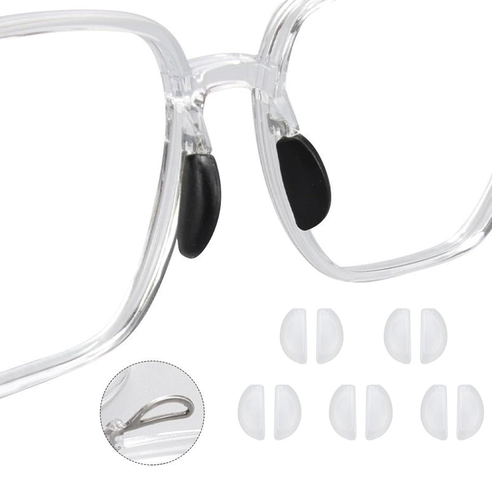 TORWOL anti-slip nose pad slip-on for glasses reduces nose pressure.