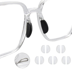 TORWOL anti-slip nose pad slip-on for glasses reduces nose pressure.