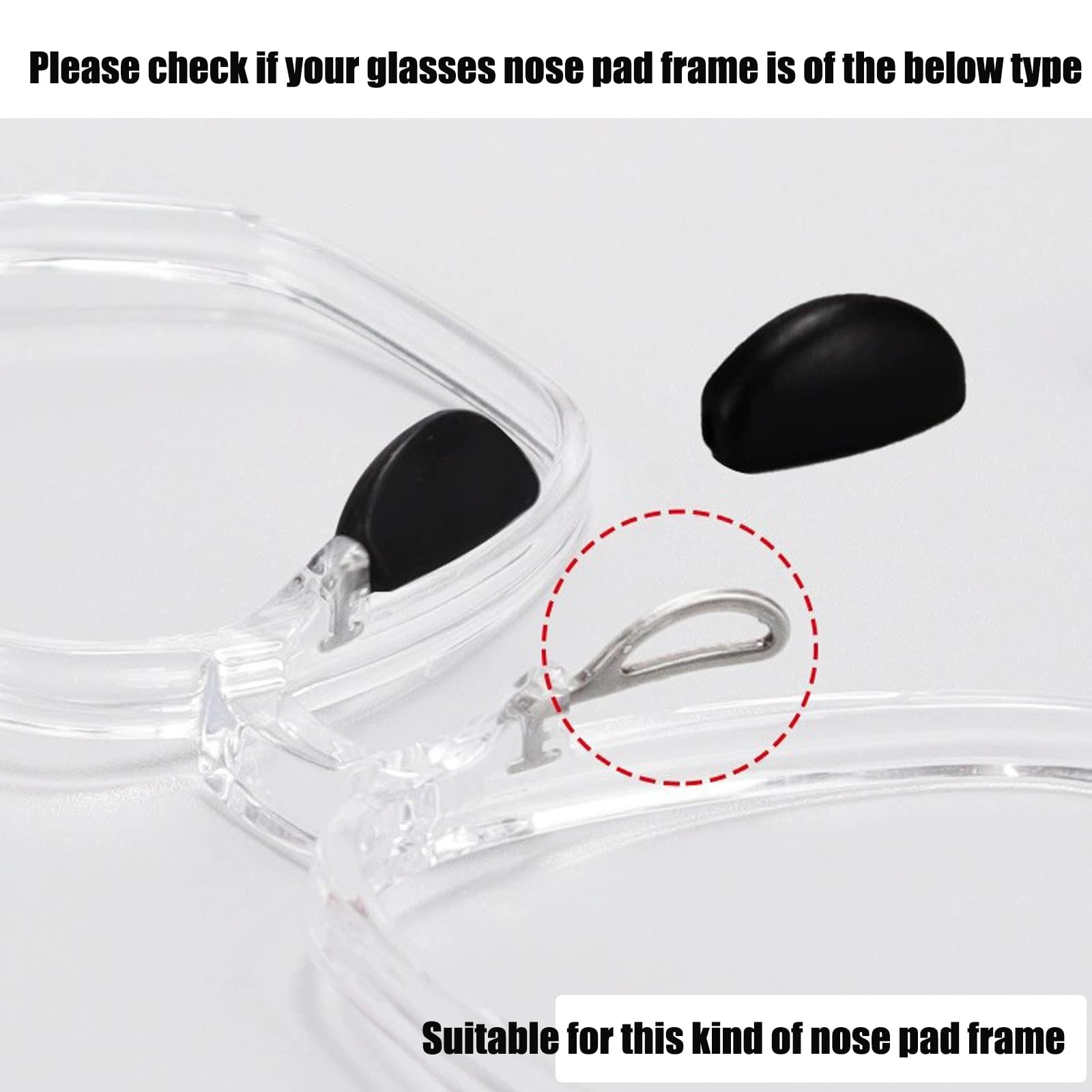 TORWOL soft silicone nose pad provides all-day comfort.