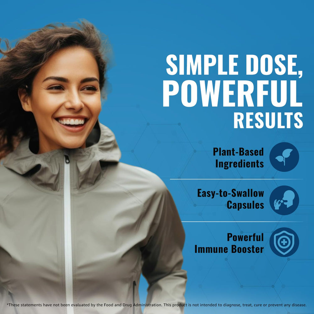 Total Nutra Immune Boost bottle on countertop conveys everyday wellness support