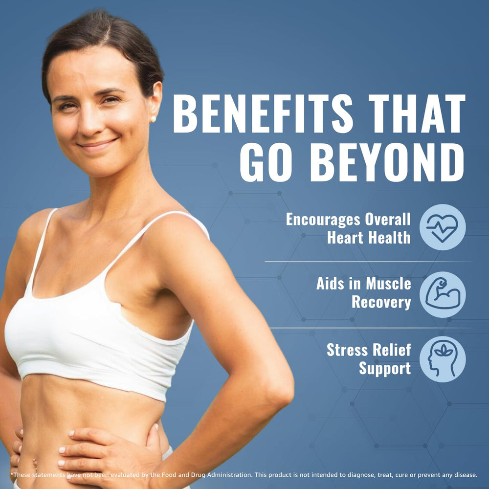 Total Nutra vitamin B6 icon indicates enhanced magnesium uptake potential.