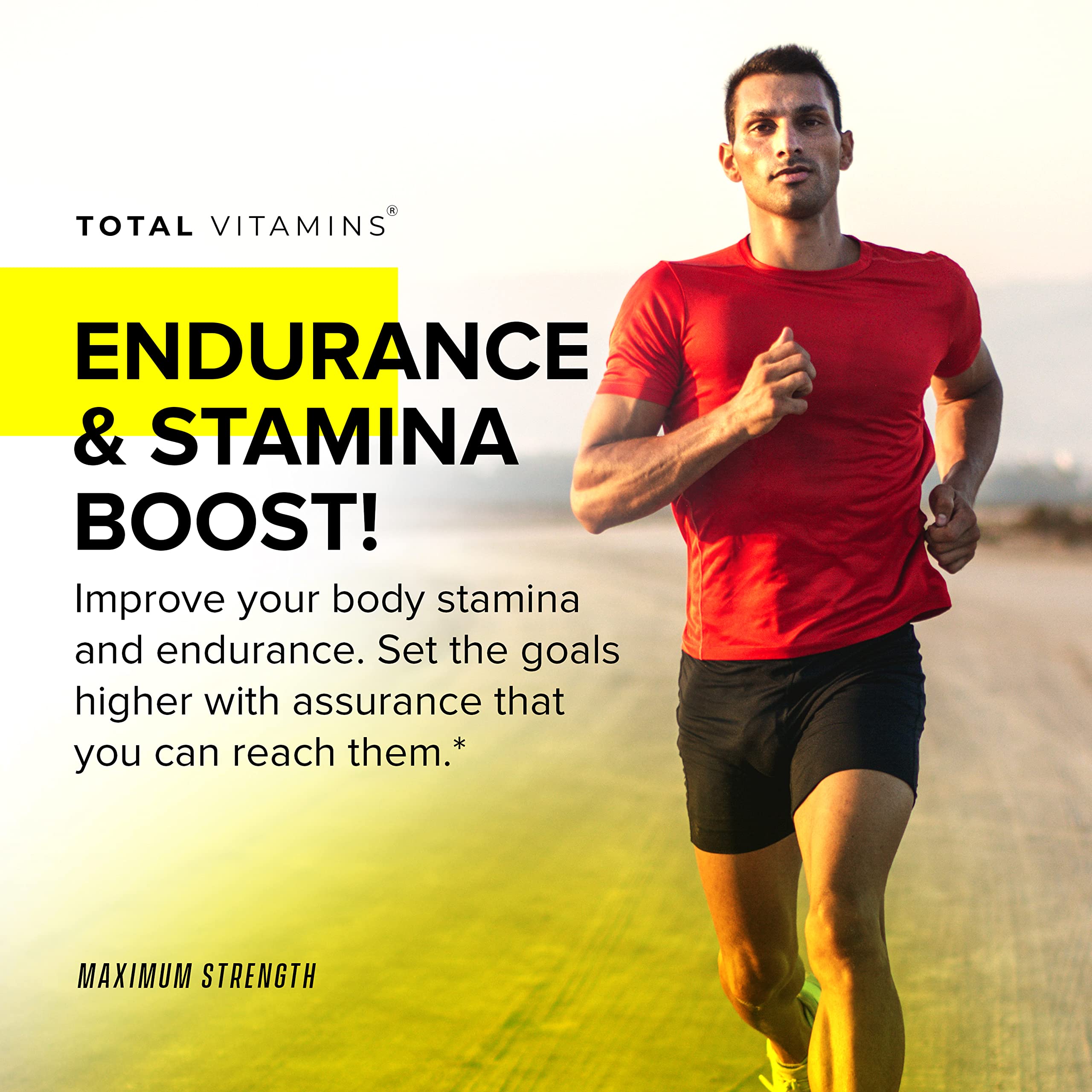 TOTAL VITAMINS Testosterone Booster two-pack offers extended value for ongoing routines