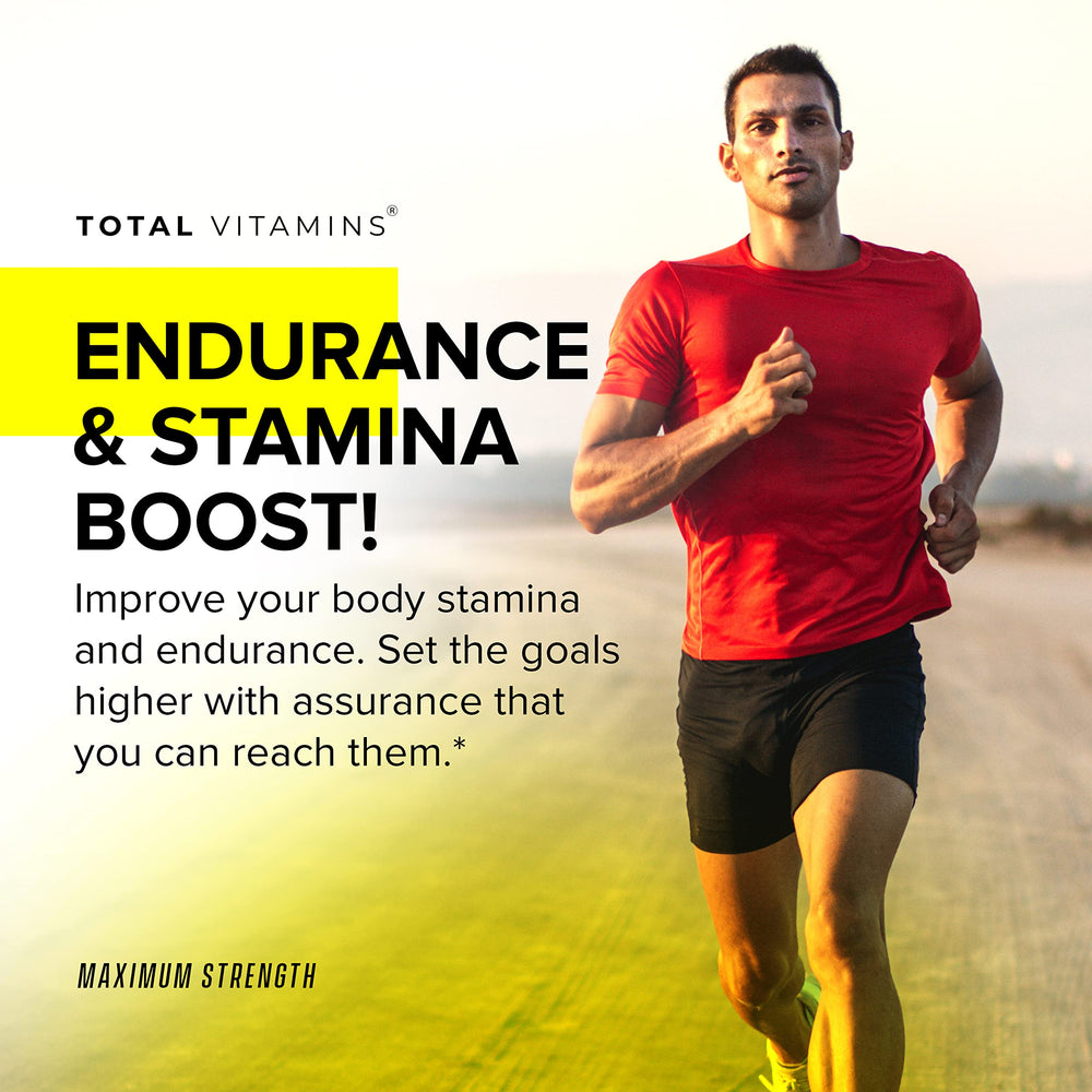 TOTAL VITAMINS Testosterone Booster two-pack offers extended value for ongoing routines