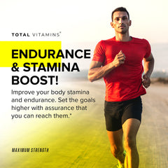 TOTAL VITAMINS Testosterone Booster two-pack offers extended value for ongoing routines