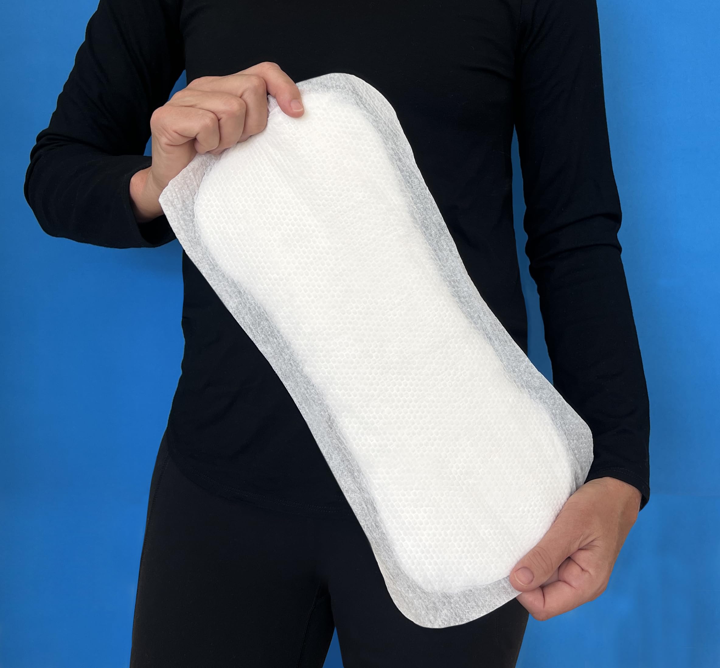 Total Dry Ultimate Booster Pad moisture barrier minimizes soak-through and keeps you drier
