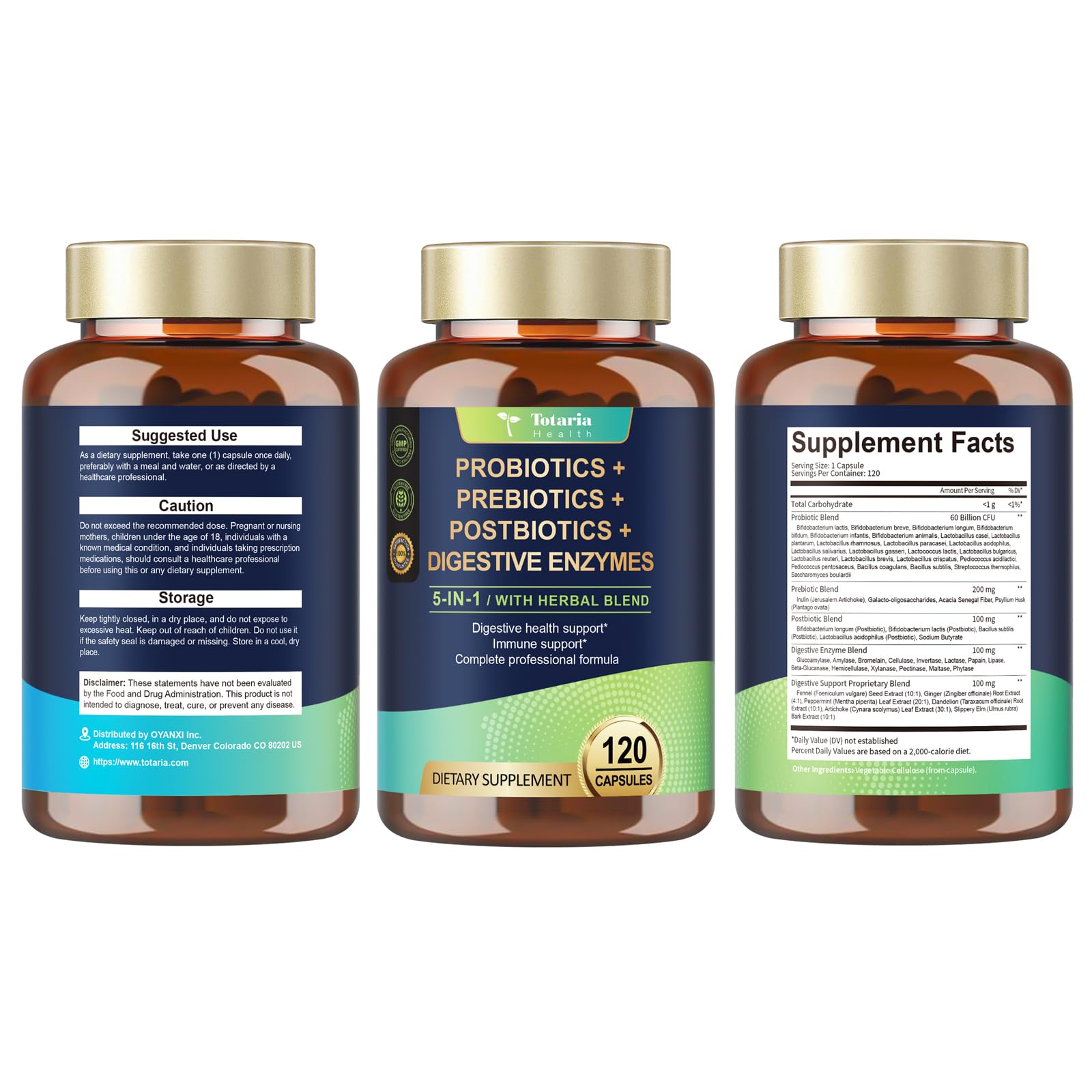 Totaria 120-day supply bottle for four months of daily balance