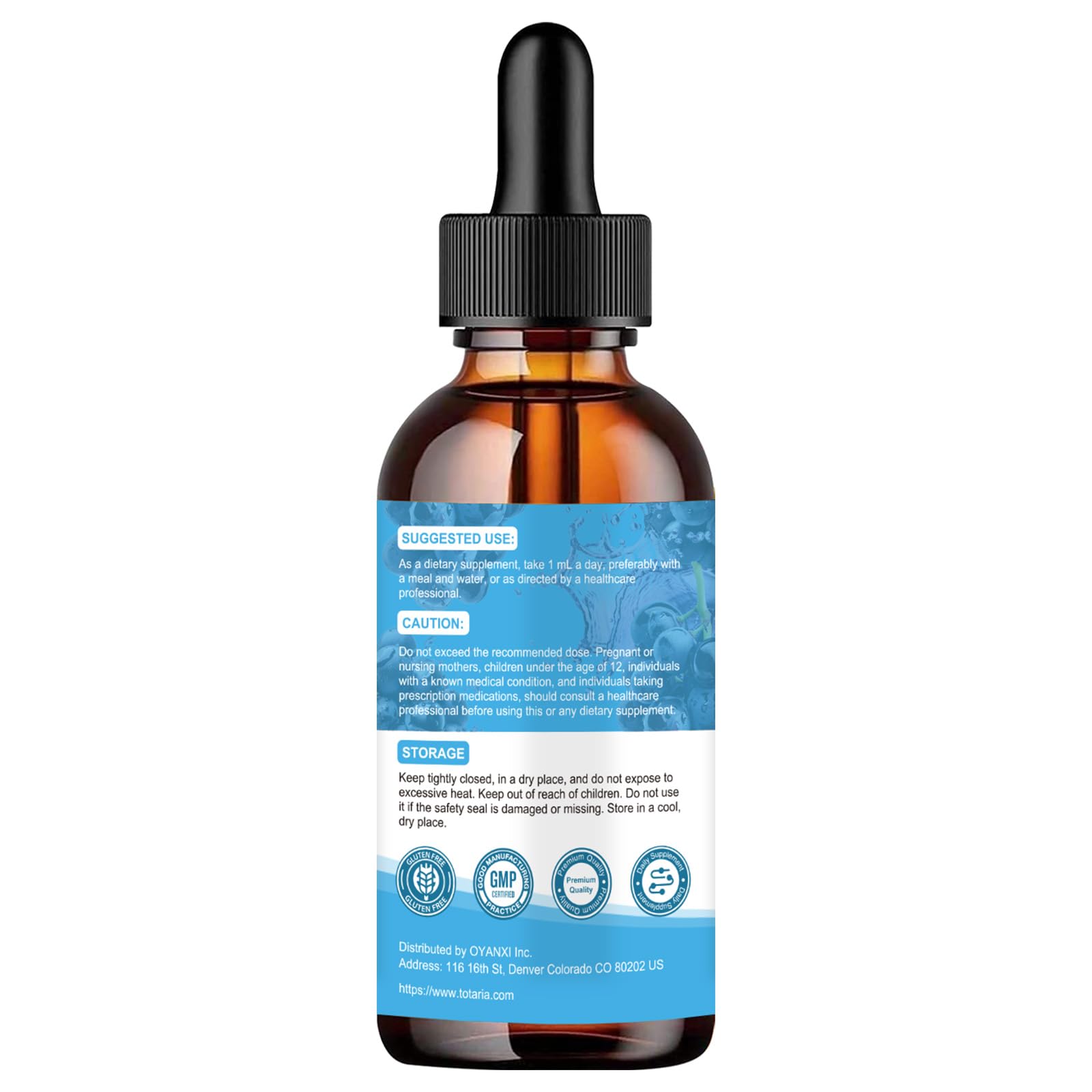 Totaria Liposomal B Complex Pro eye nutrients lutein zeaxanthin support