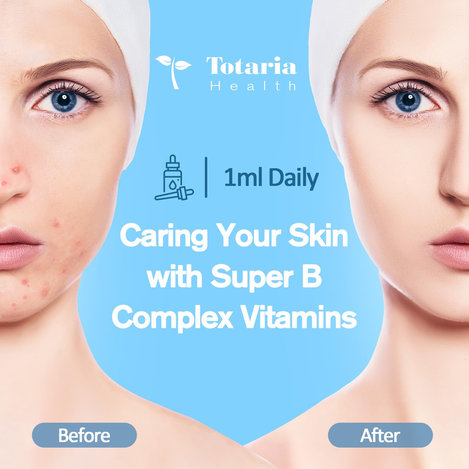 Totaria Liposomal B Complex Pro under-tongue absorption in action