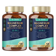 Totaria 25-in-1 magnesium complex bottle front view for daily energy support.