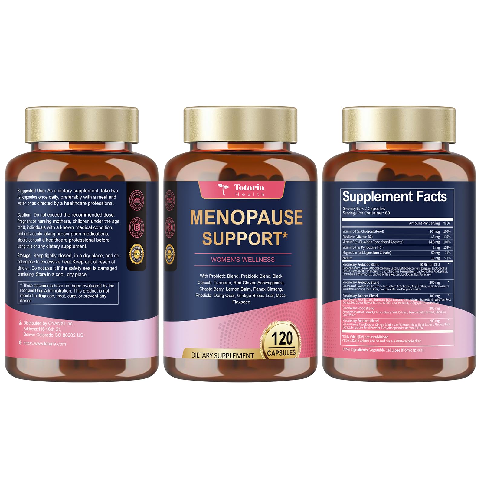 Totaria soft capsules arranged to show no aftertaste design