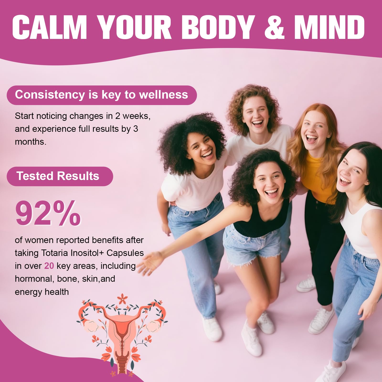 Totaria active folate and vitamin D3 panel highlights essential nutrients