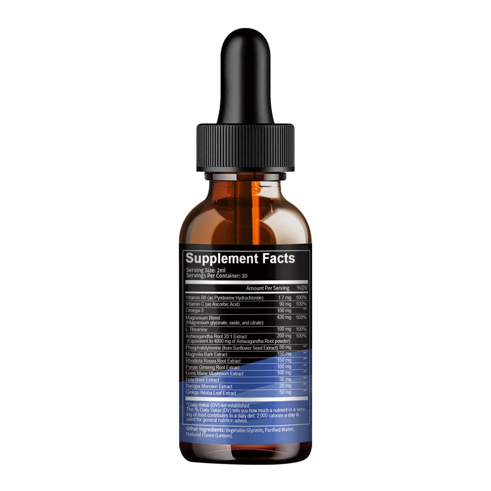 Totaria cortisol drops shelf display suggesting accessibility for busy lifestyles.