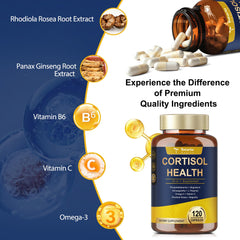 Totaria ingredients label highlighting vitamins and omega-3 for overall wellness