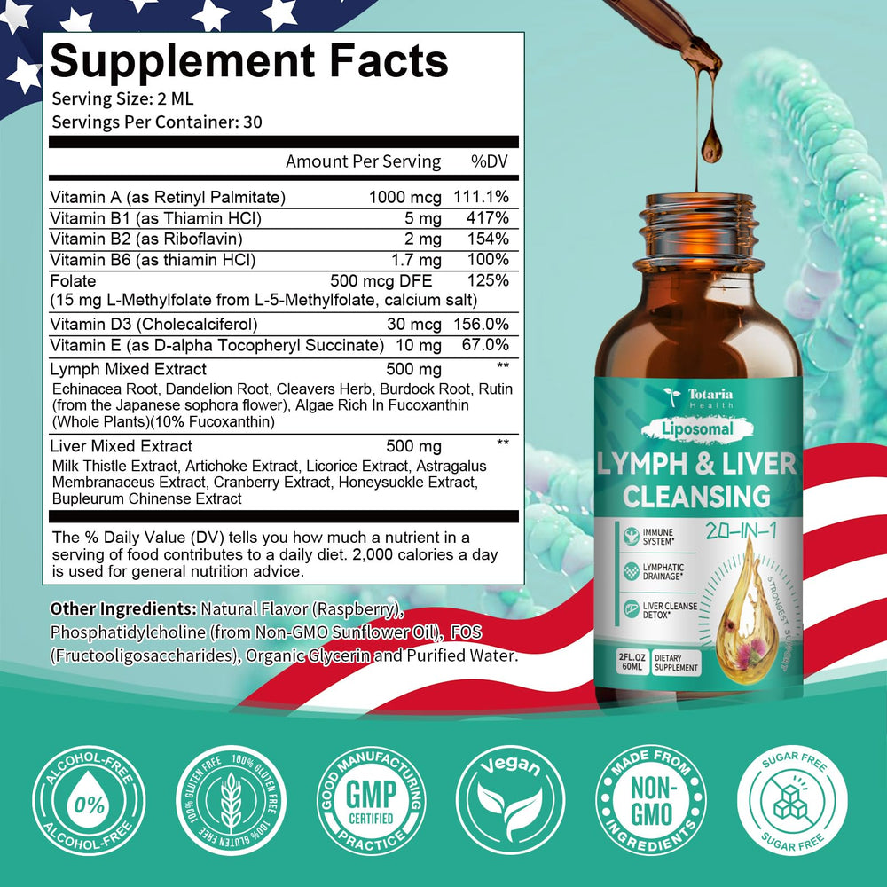 Totaria daily-use glass with bottle on a kitchen counter setup.