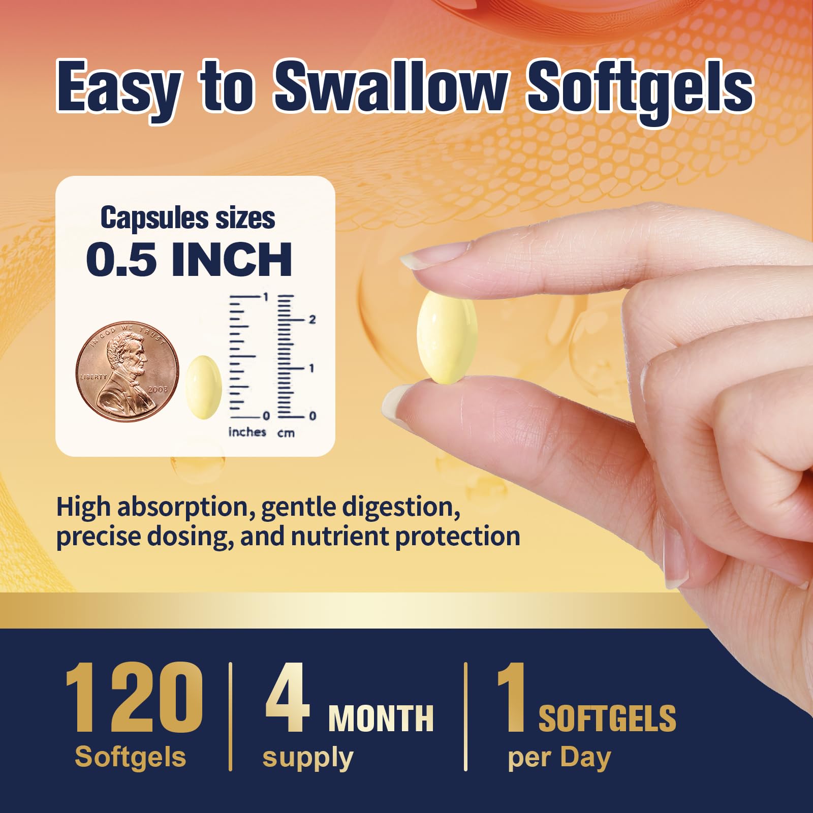 Totaria bottle cap pour action demonstrates convenient daily dosing.