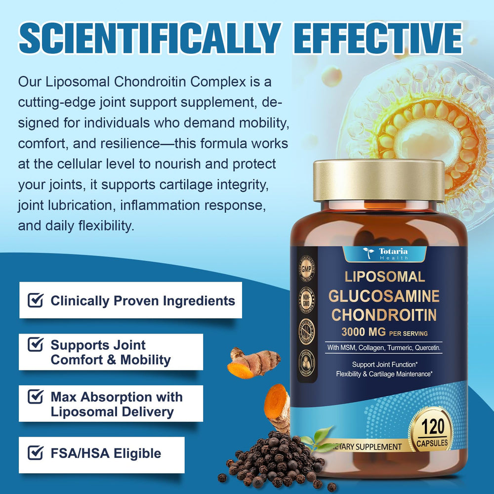 Totaria hands holding capsules conveys on-the-go joint care options.