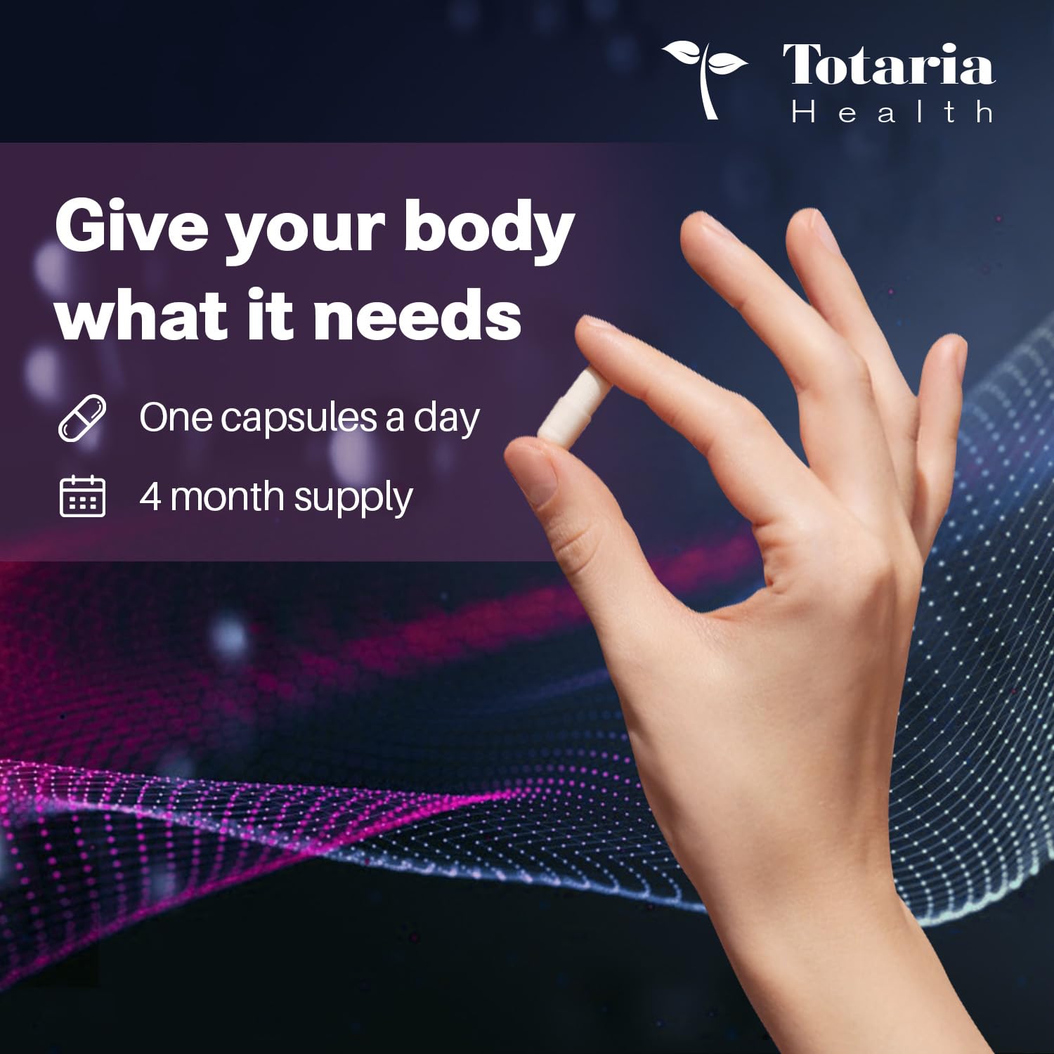 Totaria Magnesium Complex 2-pack packaging for ongoing daily use.