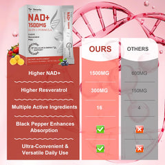 Totaria NAD Liquid Supplement being taken by mouth shows straightforward daily routine