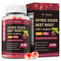Totaria Nitric Oxide Beetroot Gummies – Vegan, Sugar-Free Pre-Workout Support with L-Arginine & L-Citrulline