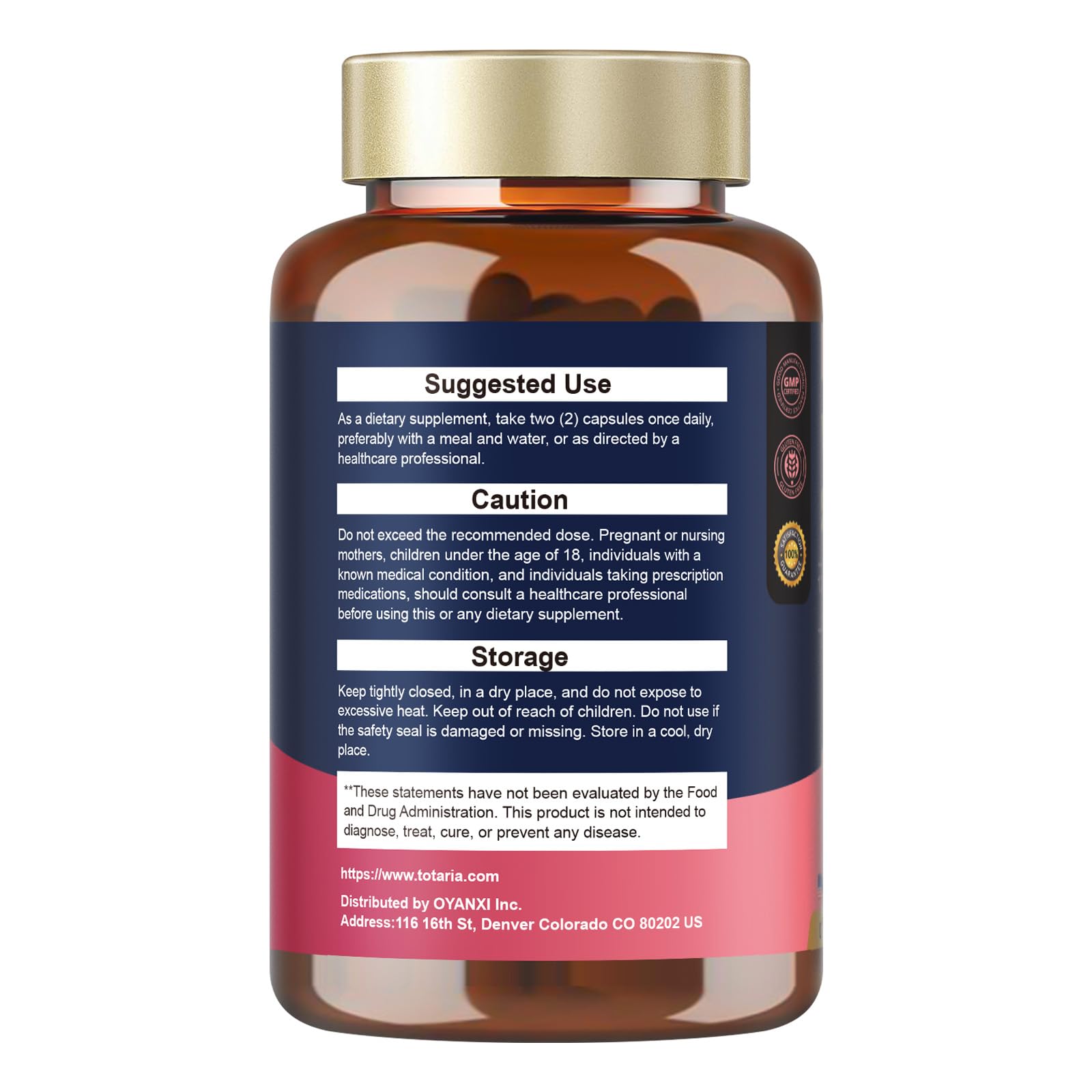 Totaria Probiotics for Women multi strain formula overview