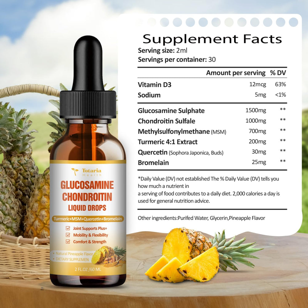 Totaria quercetin bromelain visual suggests enzyme blend for gentle support