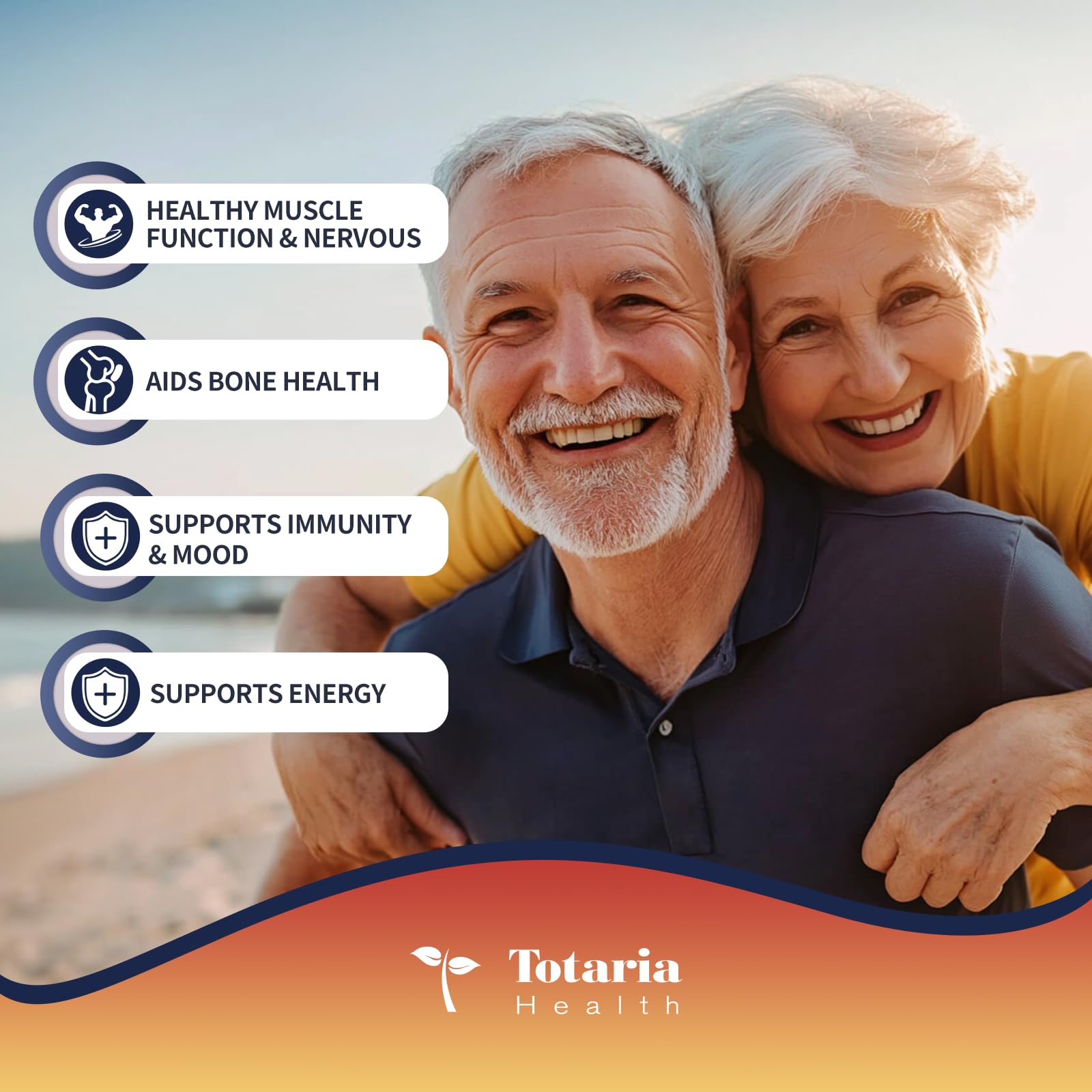 Totaria relaxing scene suggests potential sleep and stress relief benefits.