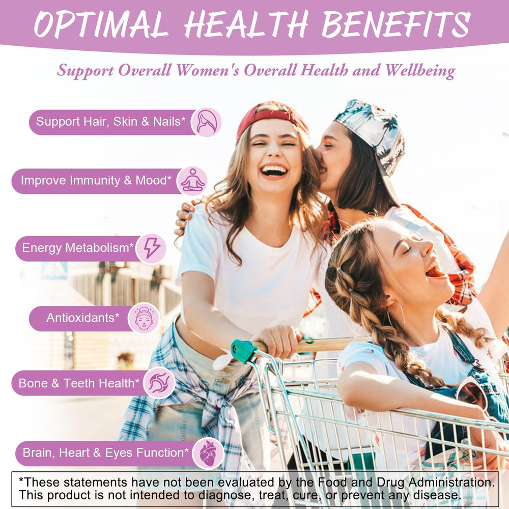 Totaria ingredient panel displays iron and folate for daily nourishment.