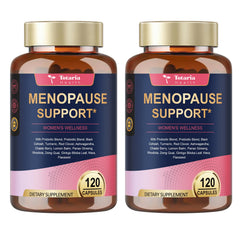 Totaria 2-pack bottle front view for menopause support
