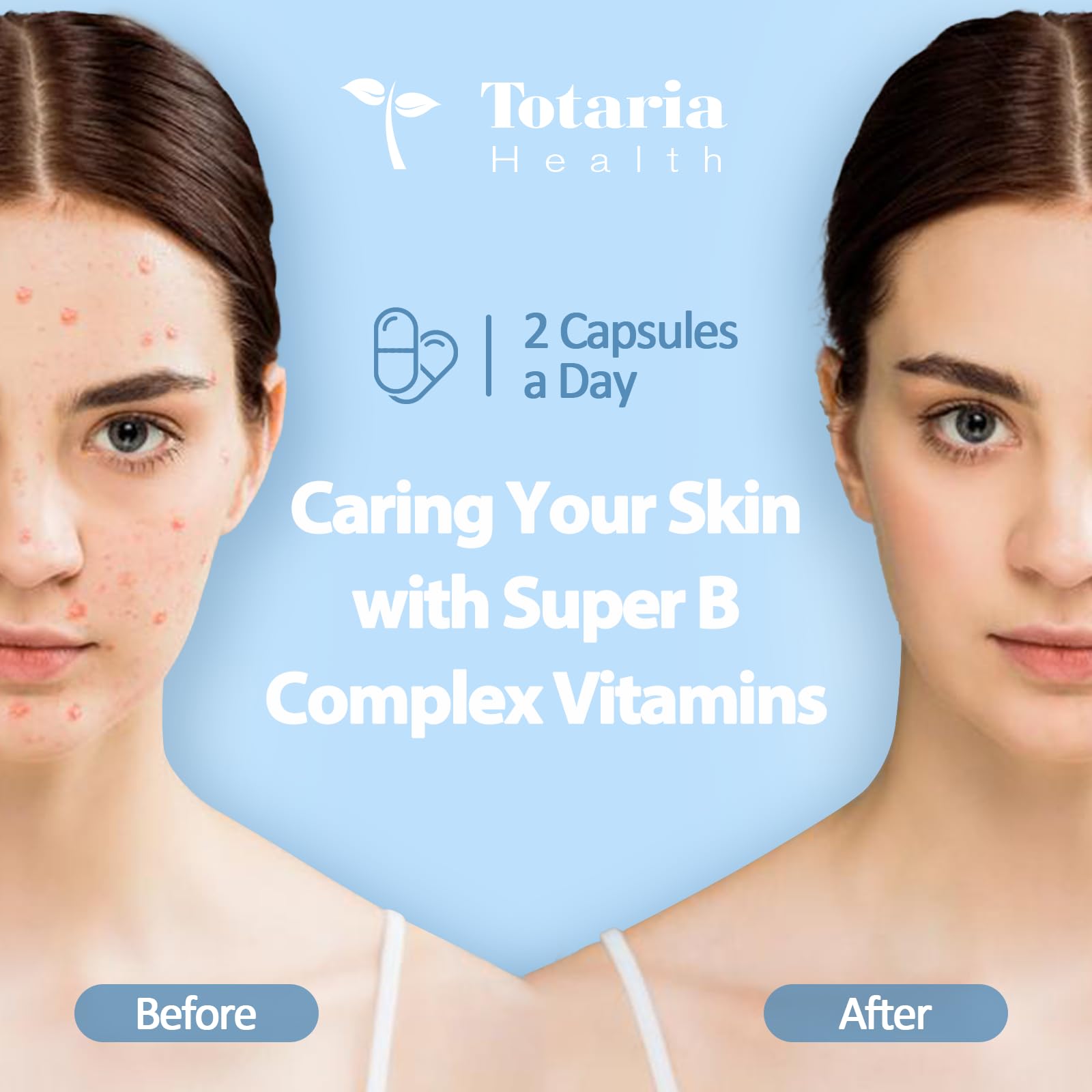 Totaria Vegan Non-GMO gluten-free capsule image for clean daily wellness