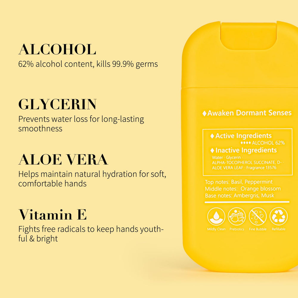 TOUCHFEEL mist spray in action captures refreshing citrus aroma