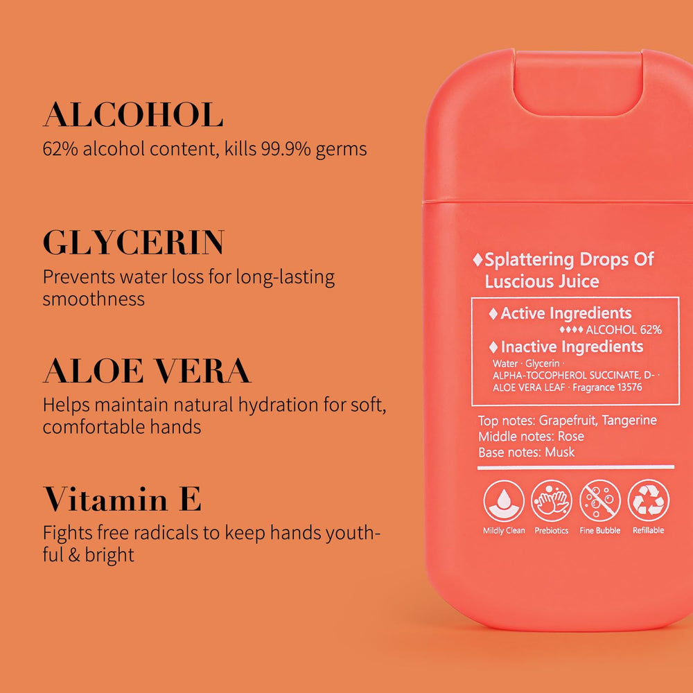 Refillable TOUCHFEEL pocket sprayer designed for ongoing use