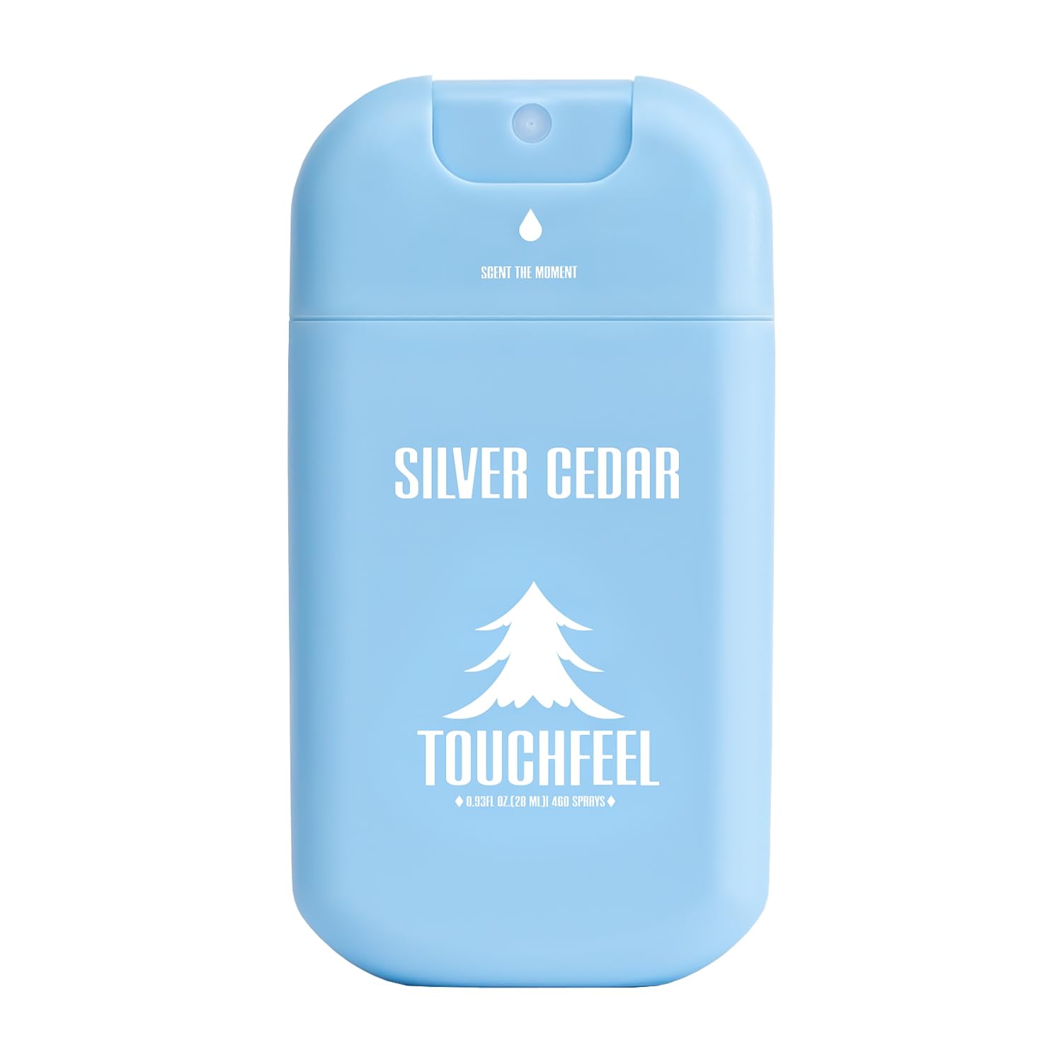 TouchFeel spray hand sanitizer bottle front view with refreshing fragrance and germ-reducing potential
