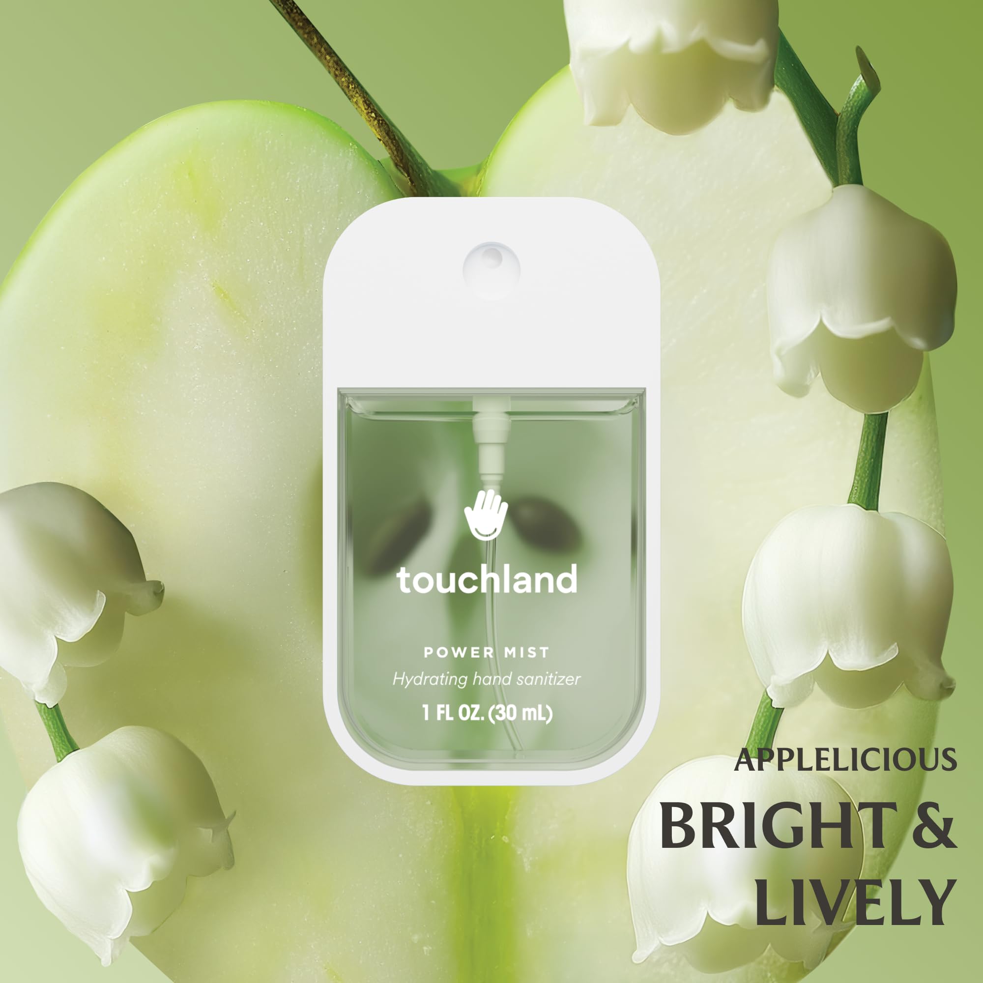 Touchland Citrus mist bottle brings bright, energizing fragrance.