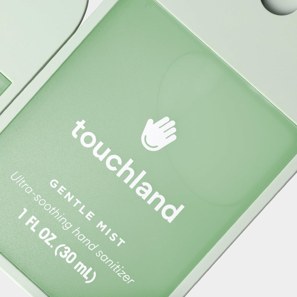 Touchland Gentle Mist ingredients madecassoside boost skin-friendly hydration.