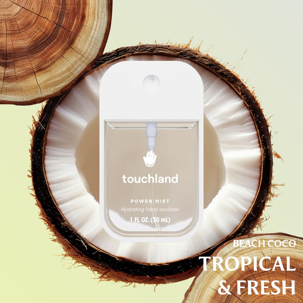 Touchland hydrating sanitizer Unscented spray; fragrance-free option for sensitive noses