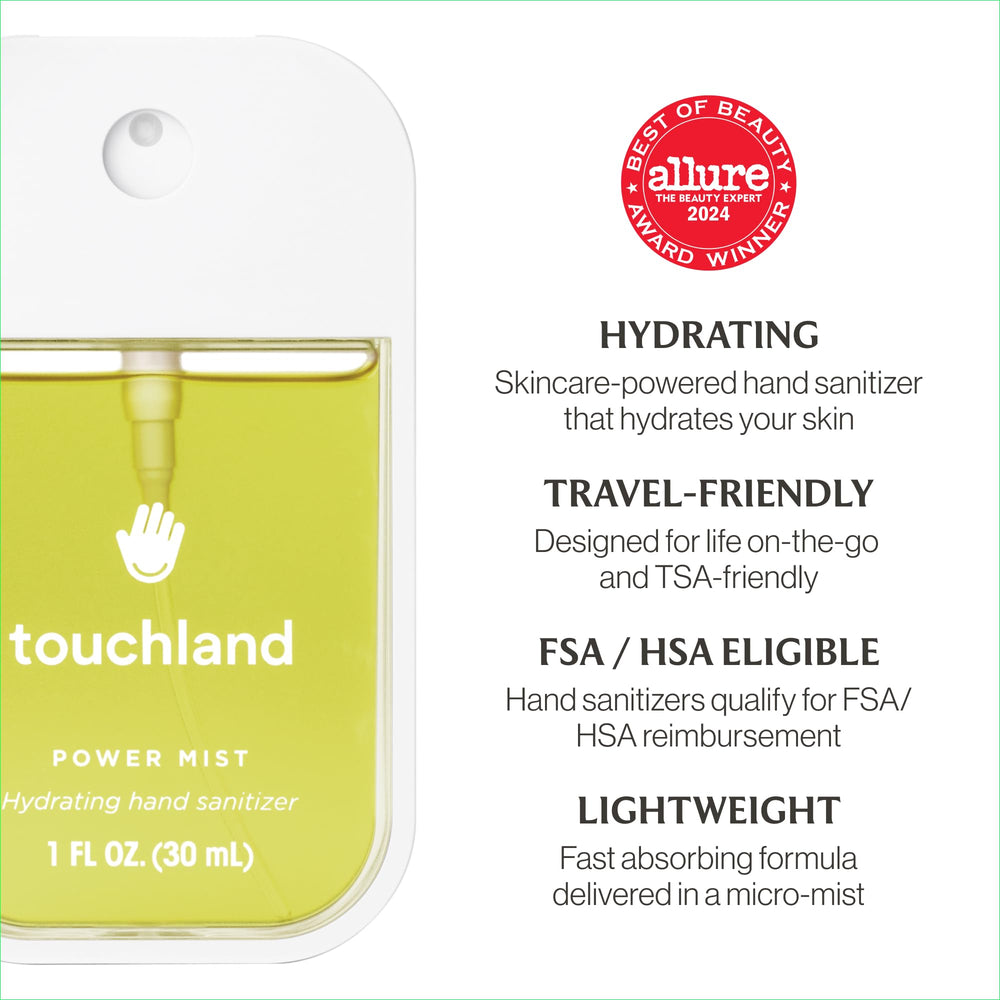 Close-up of Lavender scent from Touchland for mood-enhancing aroma