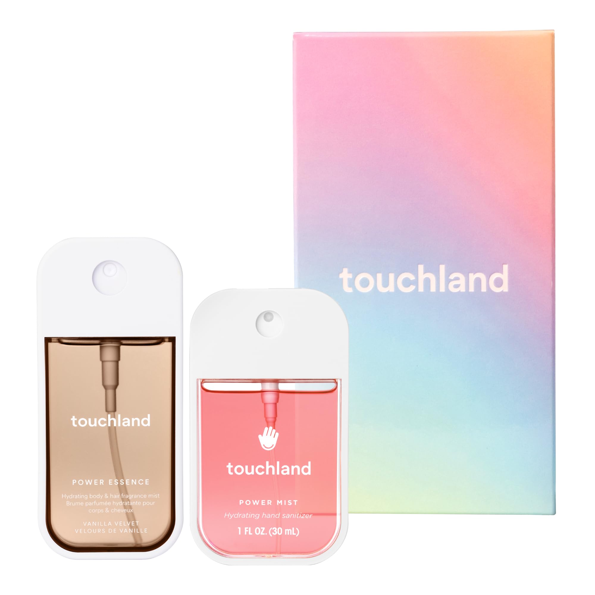 Touchland Sweet Rush body fragrance mist Vanilla Velvet for subtle long-lasting scent.