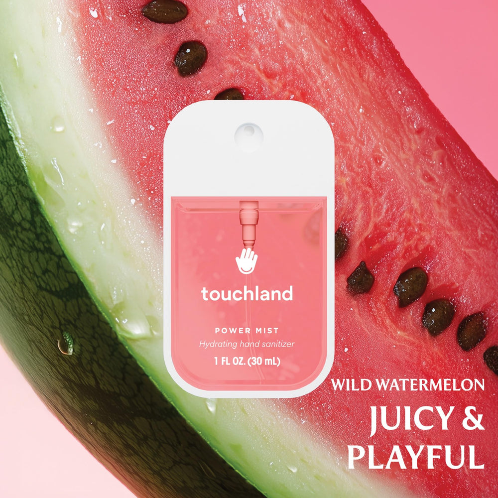 Touchland Tropical Trio Pack highlights three fruity scents for any outing.
