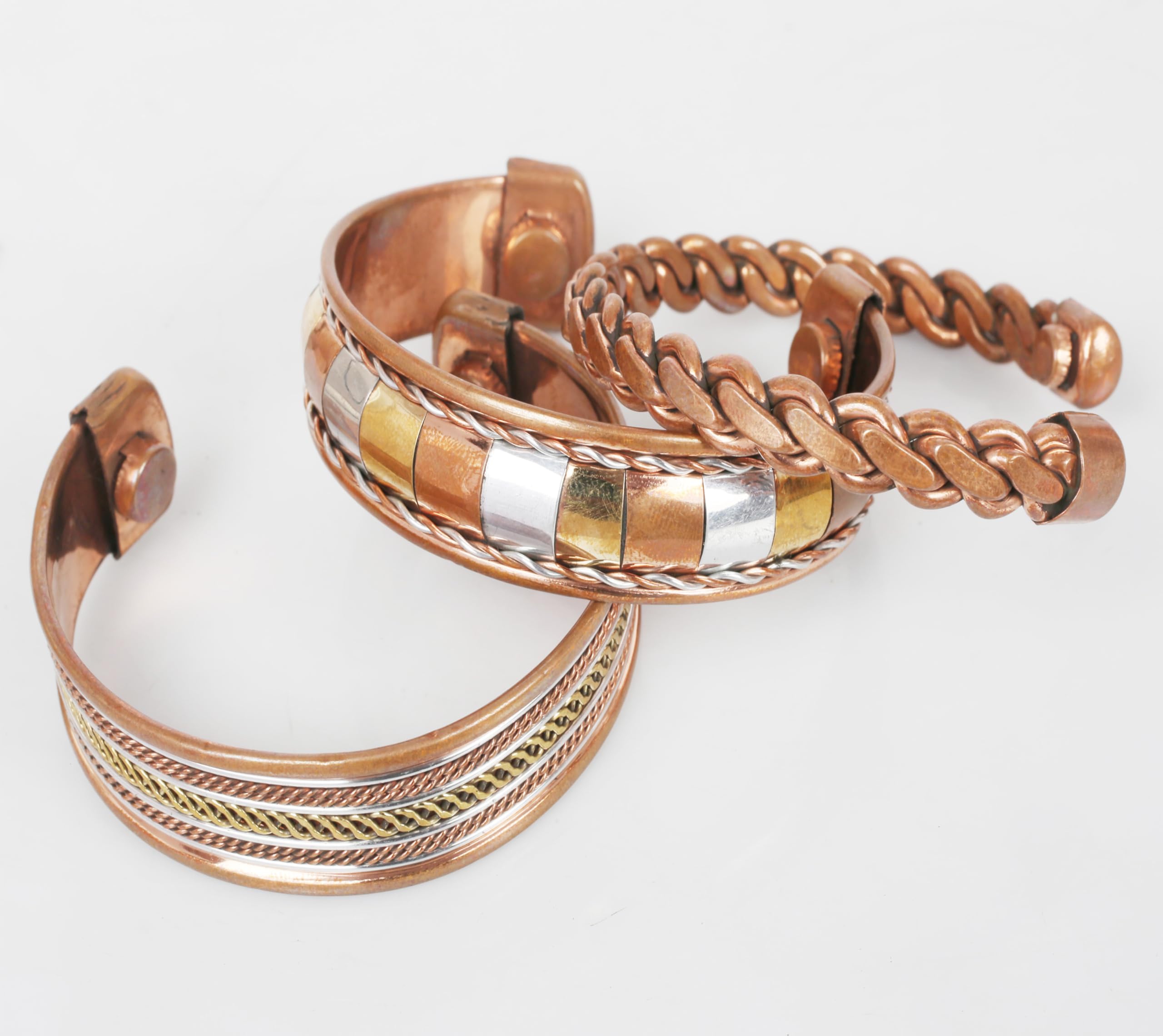 Touchstone handcrafted in India copper bracelet craftsmanship