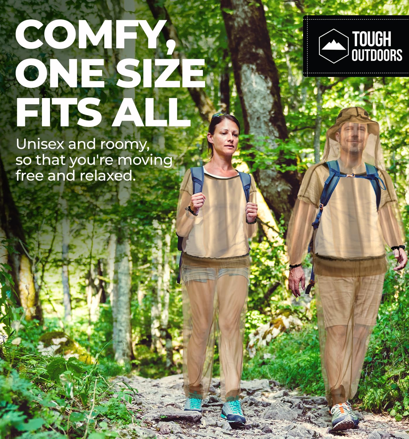 Tough Outfitters Mosquito Pants offer secure fit and breathable protection during yard work