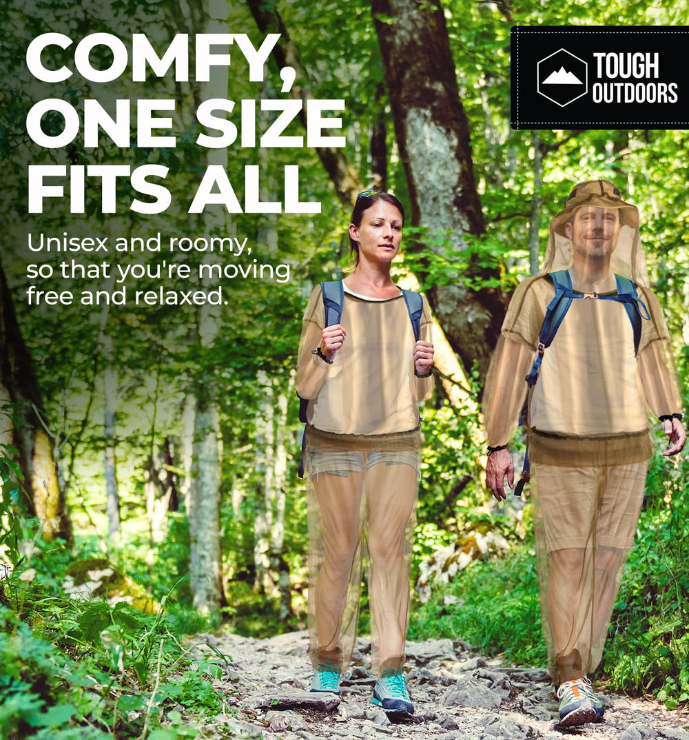 Tough Outfitters Mosquito Pants offer secure fit and breathable protection during yard work