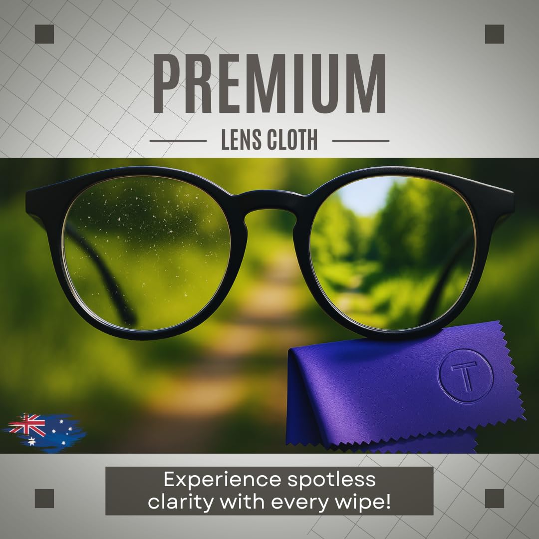 TOVO Prime camera lens cloth safely cleans delicate coatings without scratching.