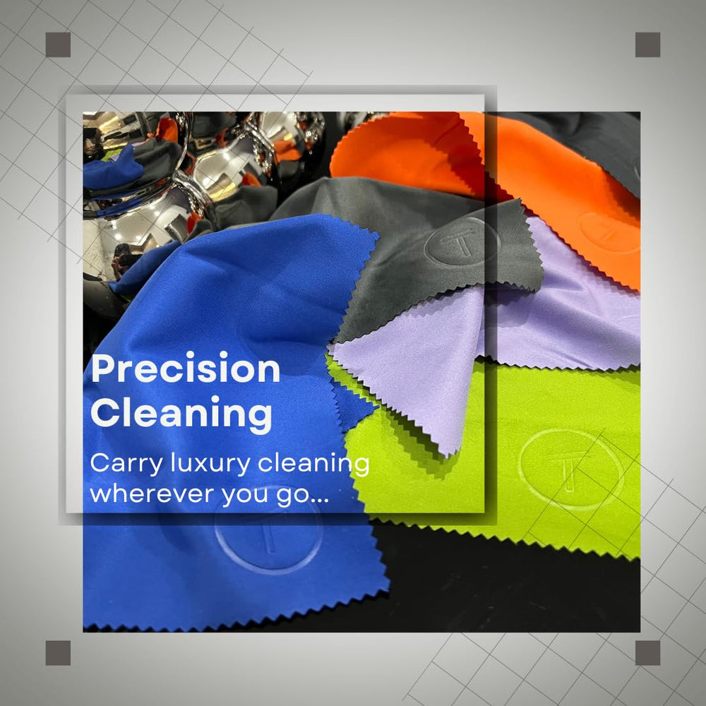 TOVO Prime tablet screen cloth keeps tablets spotless and smear-free.