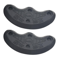 TOVOT four-hole heel taps provide stable, long-lasting attachment.