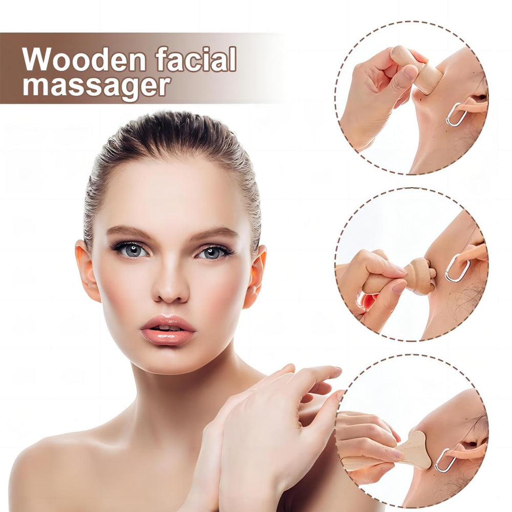 Toyven facial roller for skin elasticity and glow