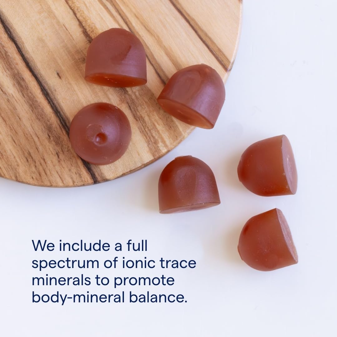 Two gummies serving provides 300 mg ashwagandha root for daily use