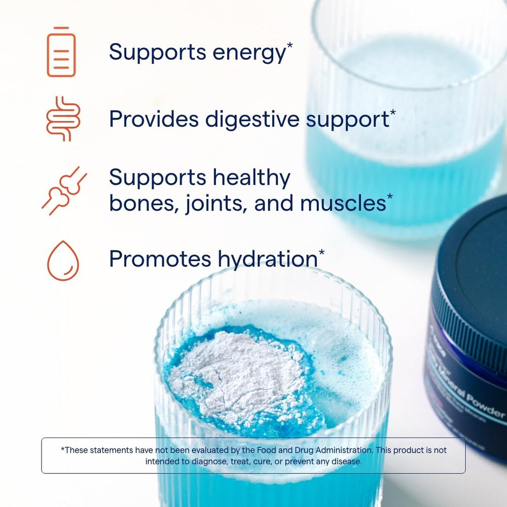 Trace Minerals ConcenTrace label detail notes USA-sourced, ionic minerals for easy uptake